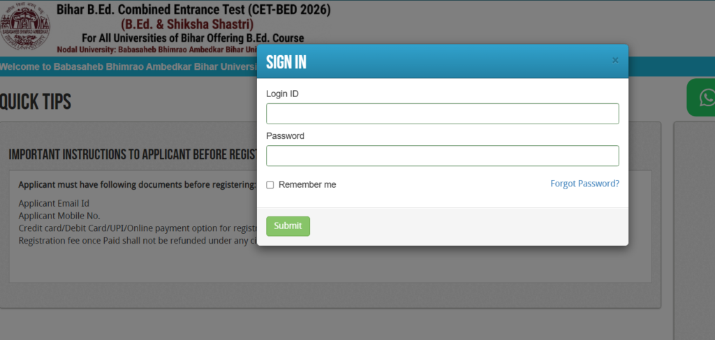 Bihar B.Ed Result Date 2026