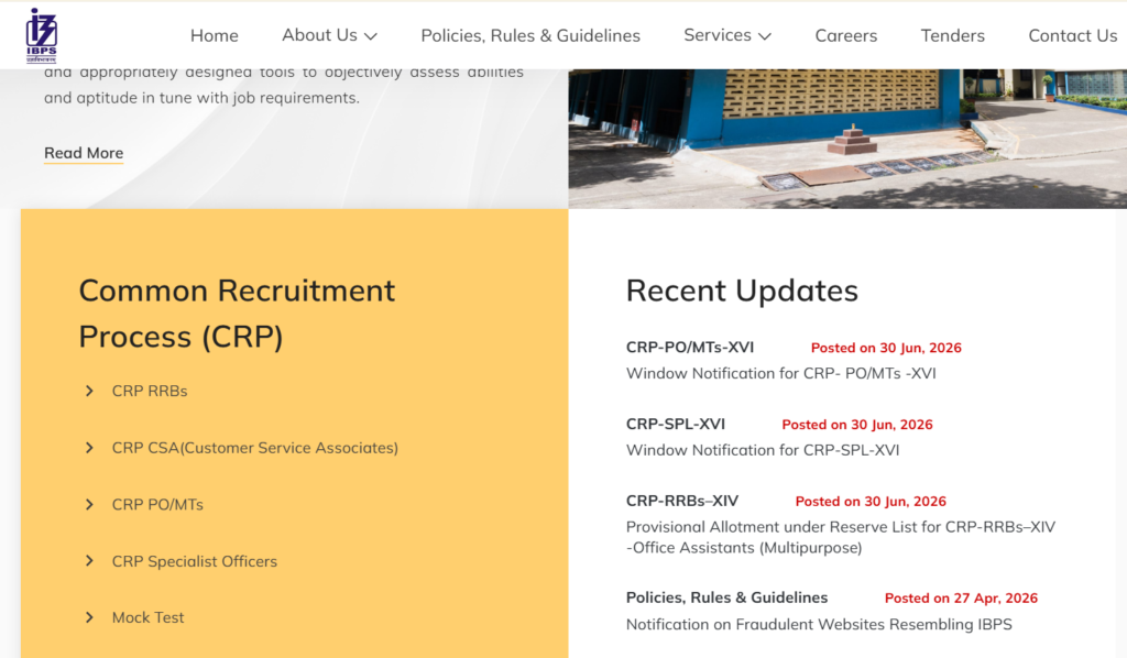 IBPS SO Recruitment 2026