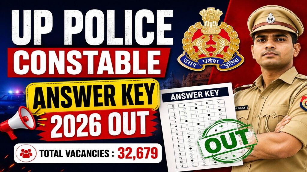 UP Police Constable Answer Key 2026