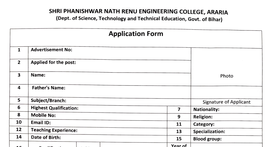 Bihar Guest Assistant Professor Vacancy 2026