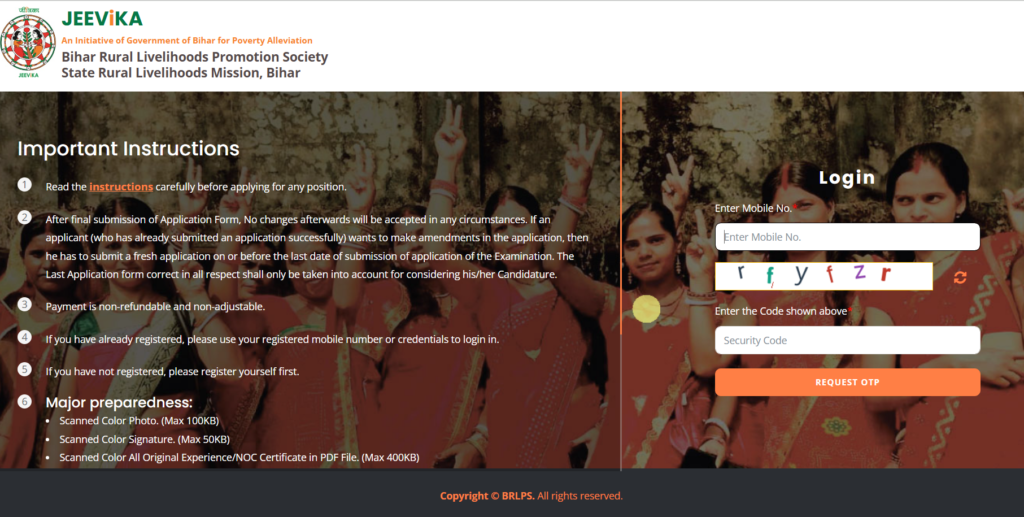 Bihar JEEVIKA MIS Consultant Recruitment 2026